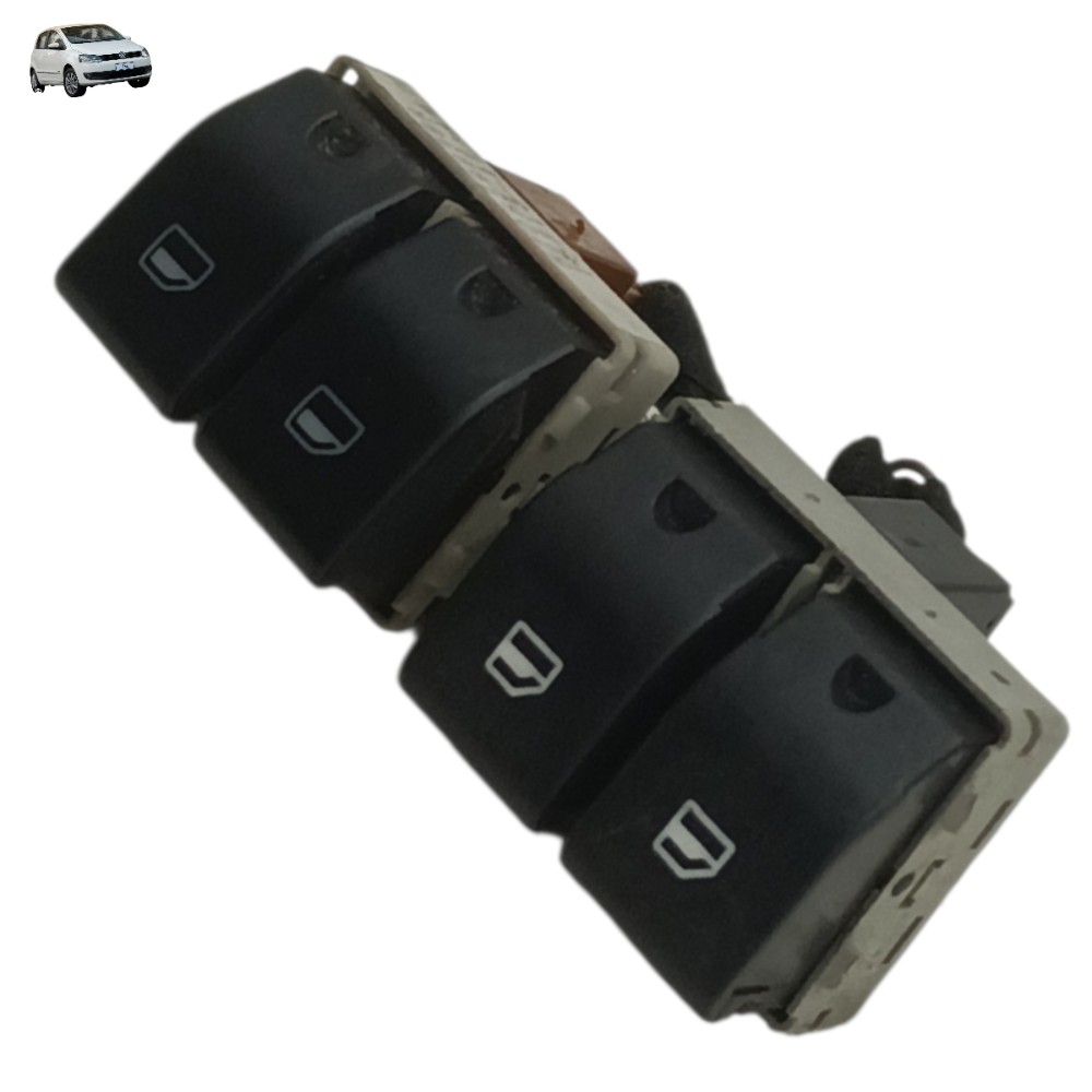 Par botão duplo comando vidro esquerdo vw fox 2014 2013 2012