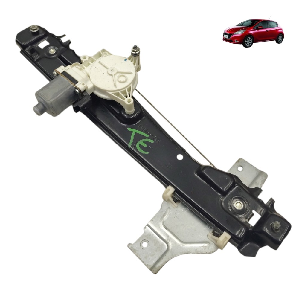 Motor Máquina Vidro Traseiro Esquerdo Peugeot 208 2014 2015 1