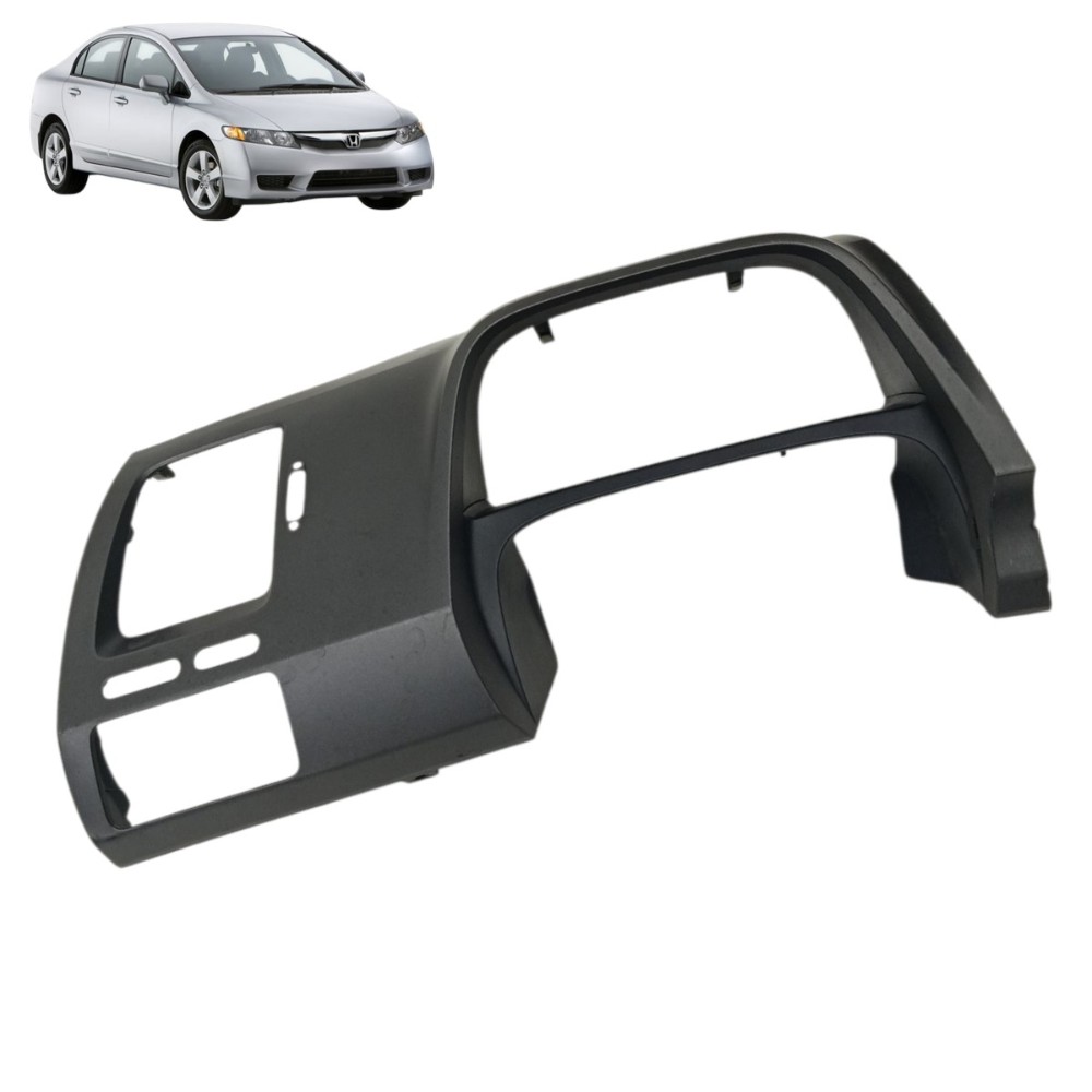 Moldura painel instrumentos honda civic g8 2007 2008 2009