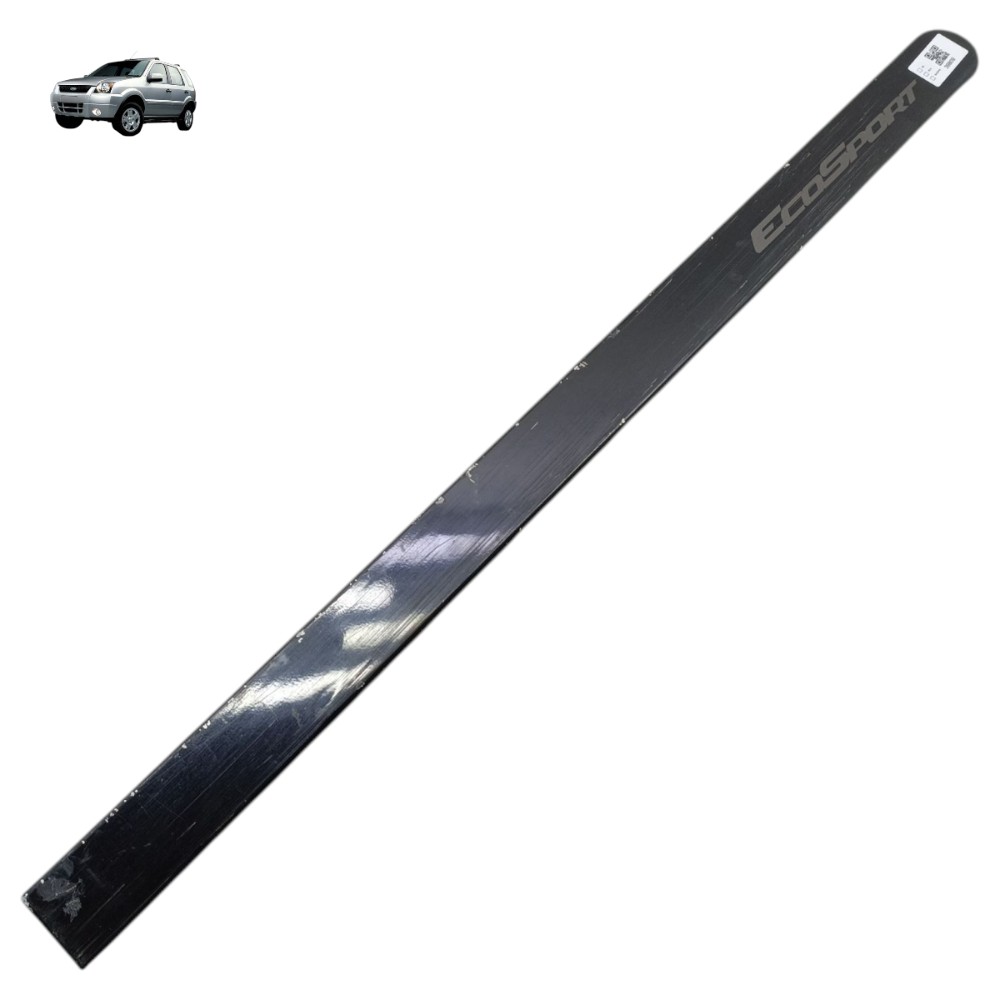 Friso Aplique Porta Dianteira Direita Ford Ecosport 2006 07 Preto 1