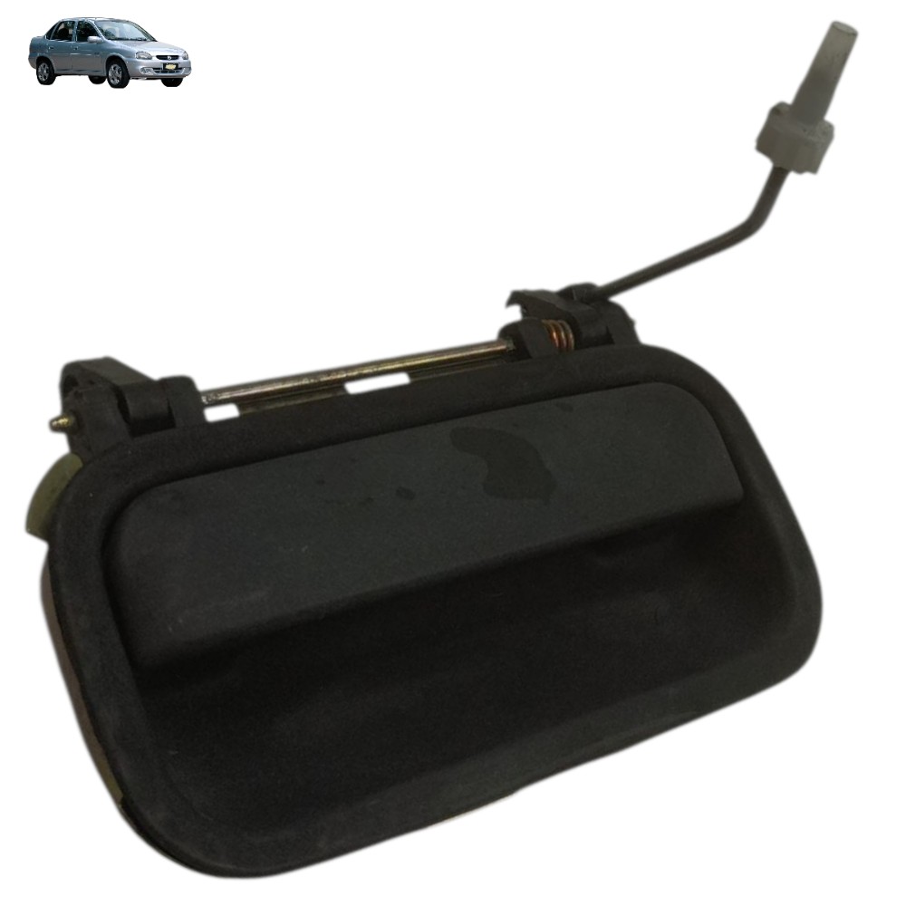 Maçaneta Externa Traseira Esquerda Gm Corsa Classic 2008 07 Preto 1