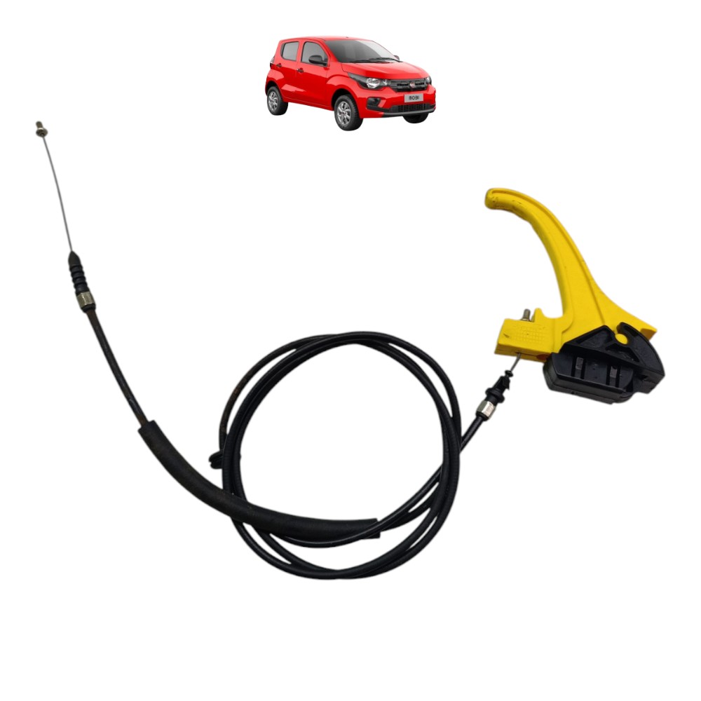 Alavanca Cabo Abertura Capô Fiat Mobi 2017 2018 2019 2020 21 1