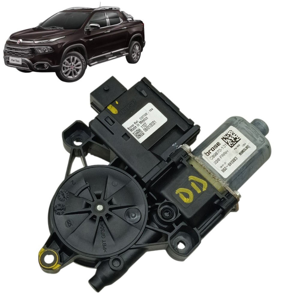 Motor porta dianteira direita Fiat toro 2021 2020 2019 2018