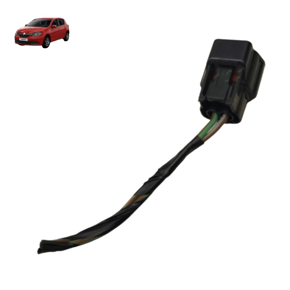 Plug Conector Máquina Vidro Traseira Renault Sandero 2016 1