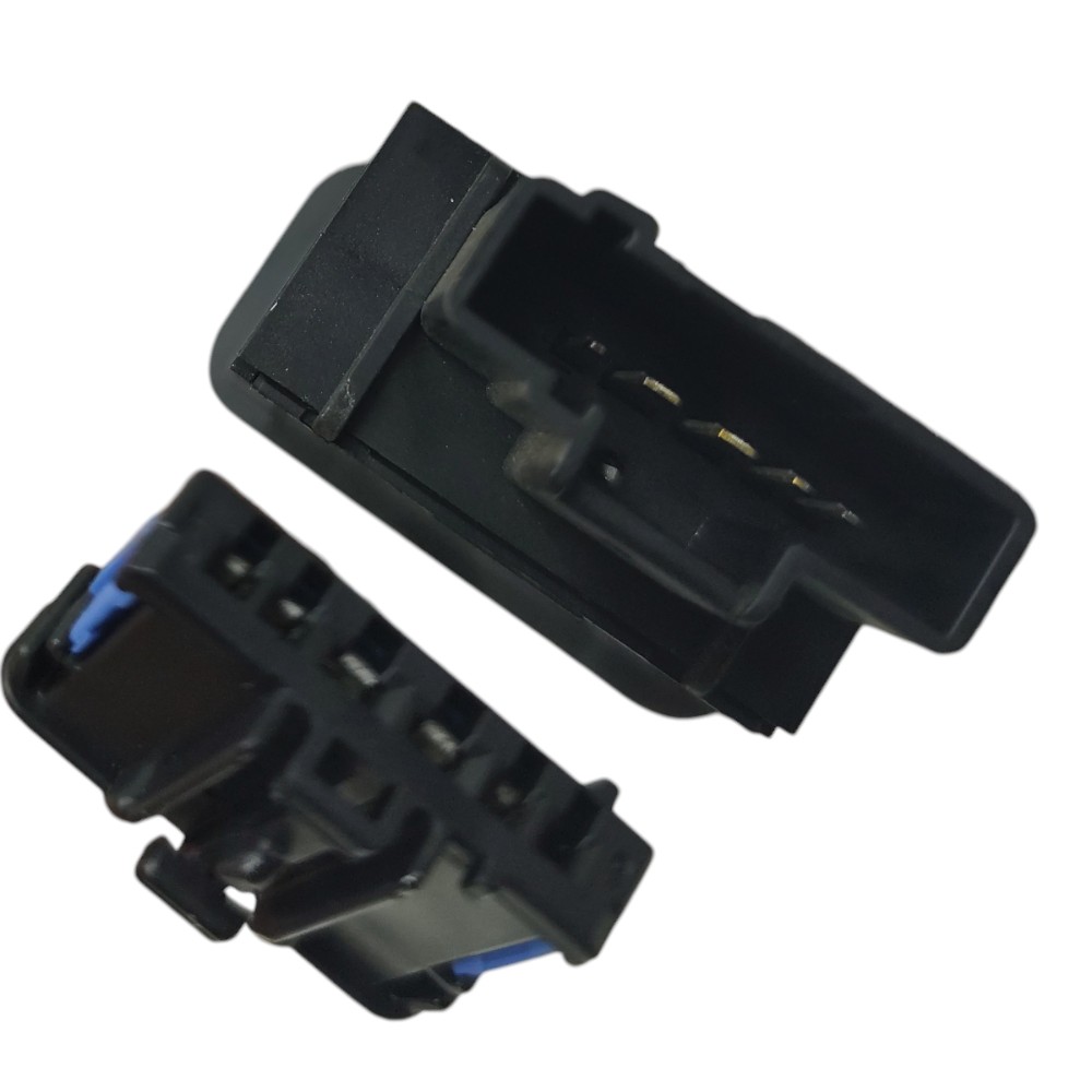 Botão ajuste regulagem farol Peugeot 206 2001 2002 c/ plug 4