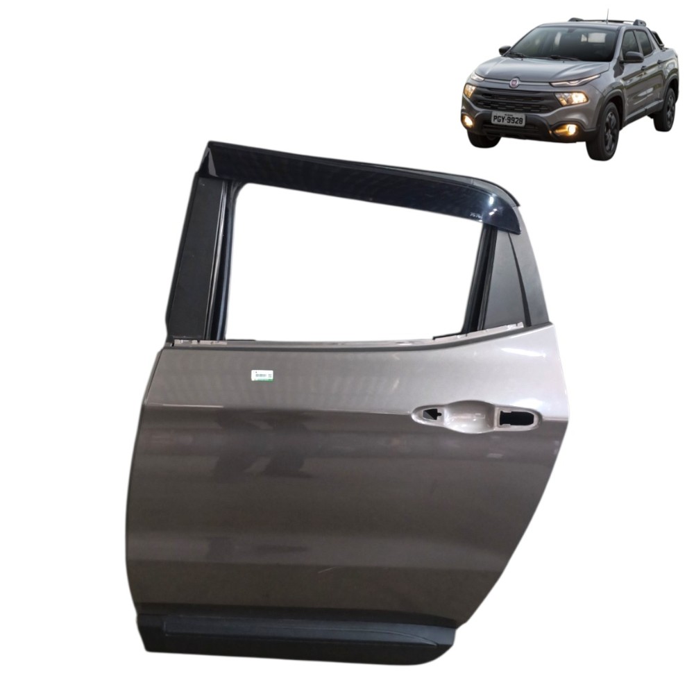 Porta traseira esquerda Fiat toro 2020 2021 2022 2023 2024