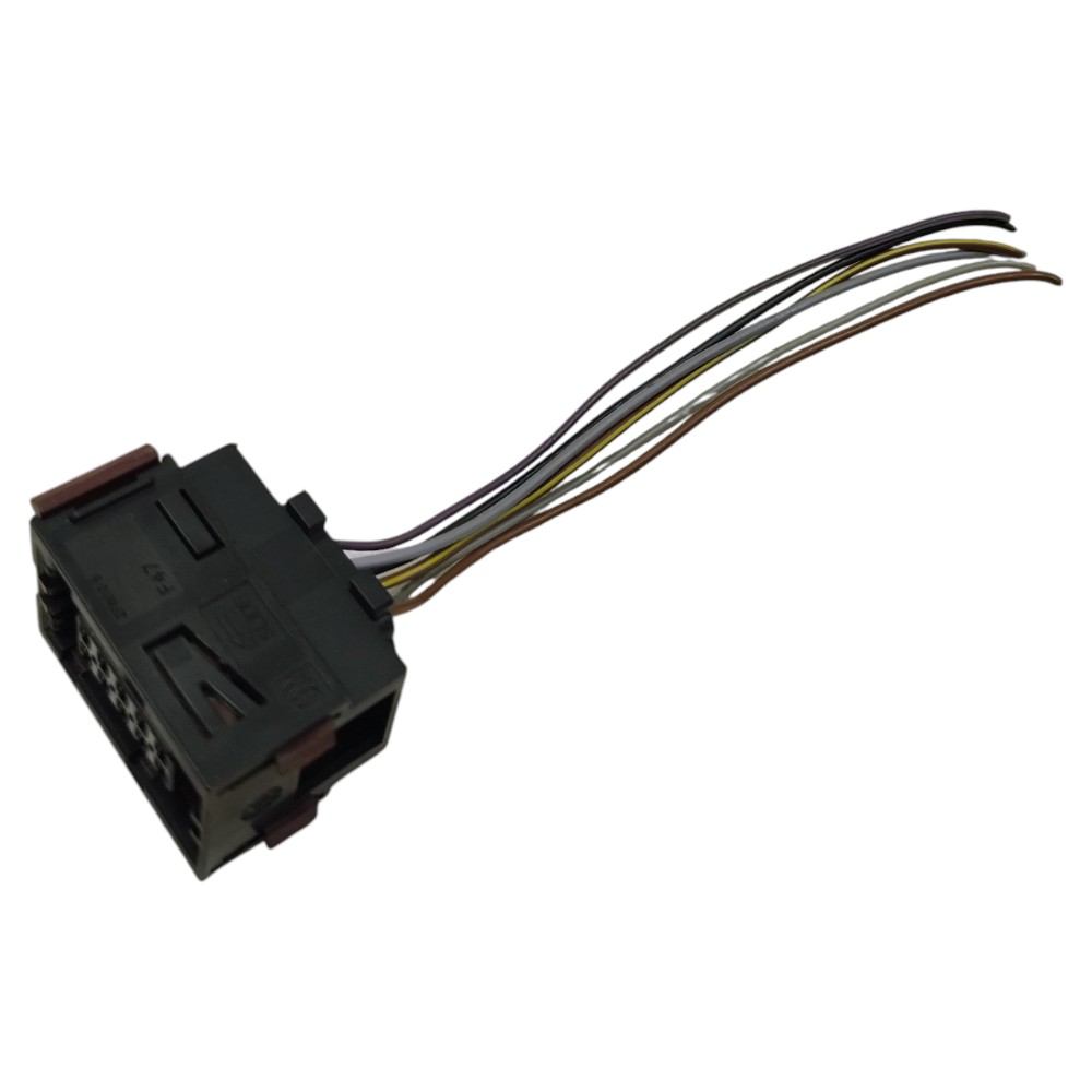 Plug fechadura porta dianteira esquerda GM Sonic 2014 2013 2