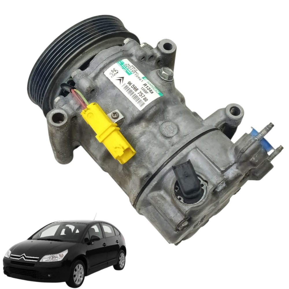 Compressor Ar Condicionado Citroen C4 307 1.6 2010 2011 2012