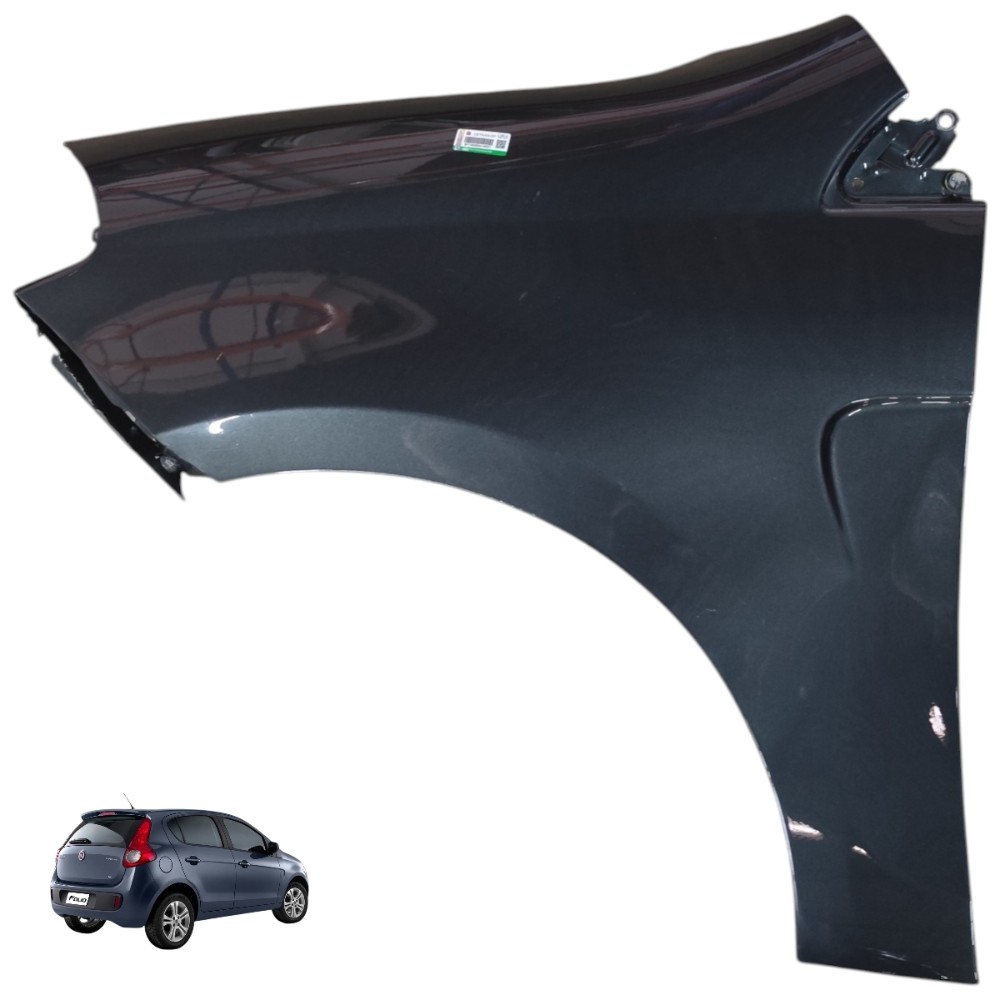Paralama Esquerdo Fiat Palio Attractive 2014 2015 16 Detalhe