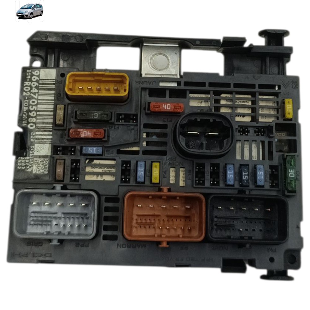 Módulo bsm Citroen Grand C4 picasso 2.0 aut 2008 9664705980 1
