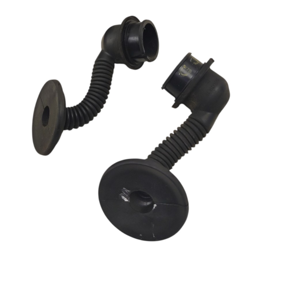 Par coifa passa fio porta dianteira Peugeot 206 2001 2002 03 2