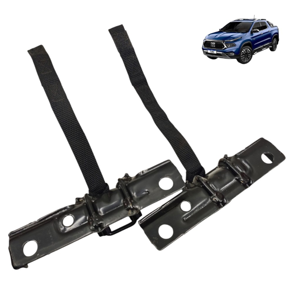 Par trava encosto banco traseiro Fiat toro 2025 2024 2023 1