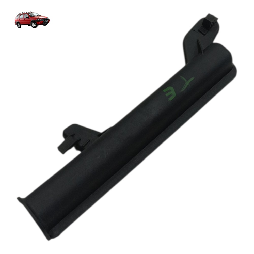 Guia Varão Maçaneta Interna Esquerda Fiat Palio 2005 2006 07 Preto Dianteira 1