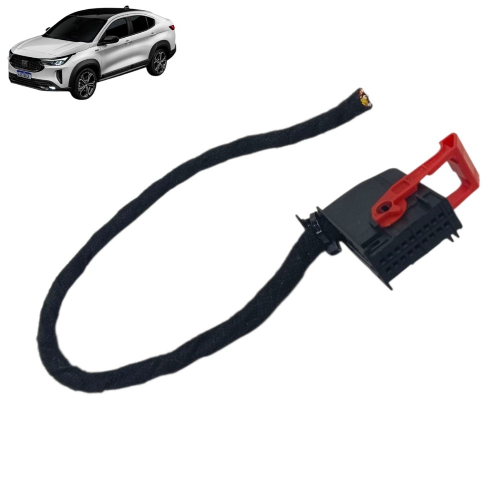 Plug conector painel instrumento tft Fiat fastback 2025 2024