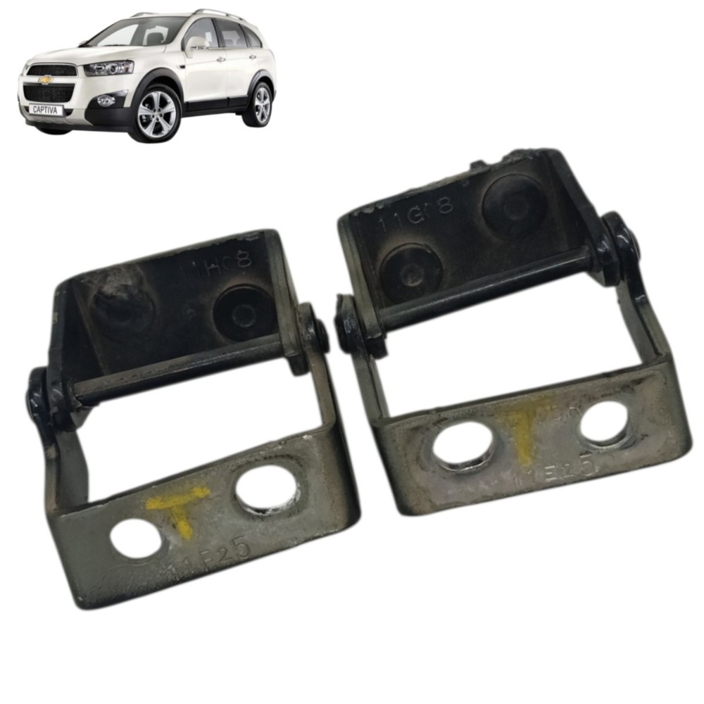 Par Dobradiça Tampa Traseira Gm Captiva 2012 2013 2014