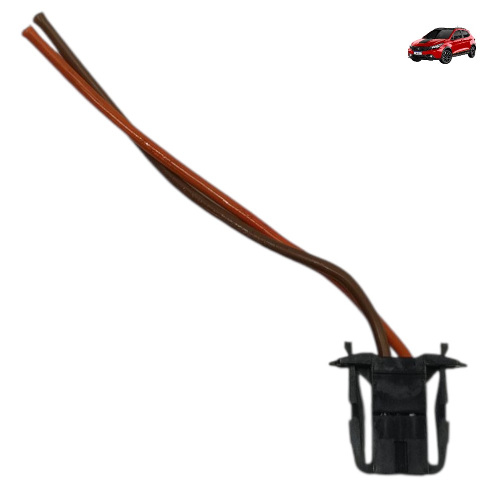 Plug Conector Ventoinha Caixa Ar Interna Fiat Argo 2020 2021 1