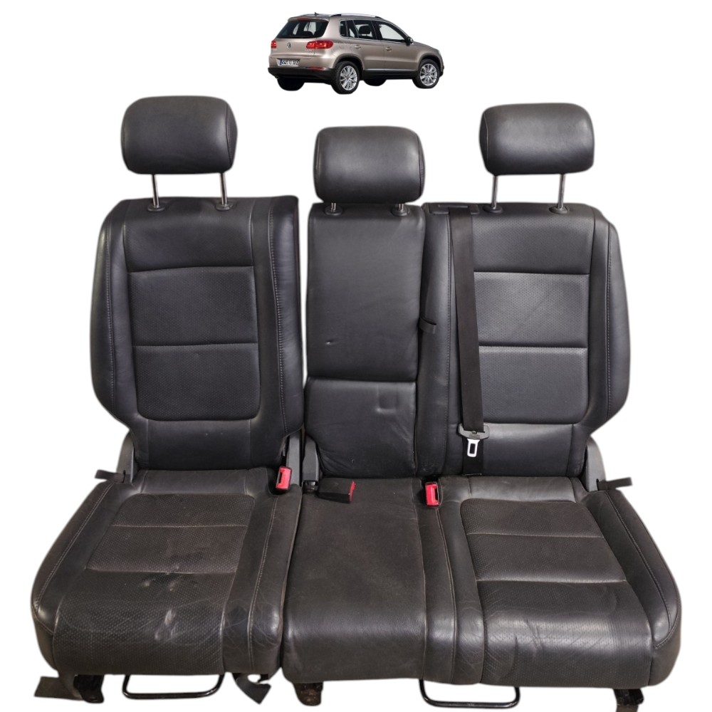 Banco encosto couro traseiro vw tiguan 2012 2013 2014 2015 1