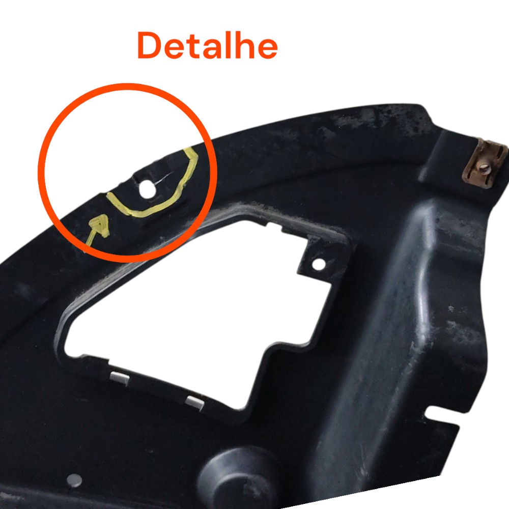 Parabarro Dianteiro Esquerdo Peugeot 208 2014 2015 Detalhe 2
