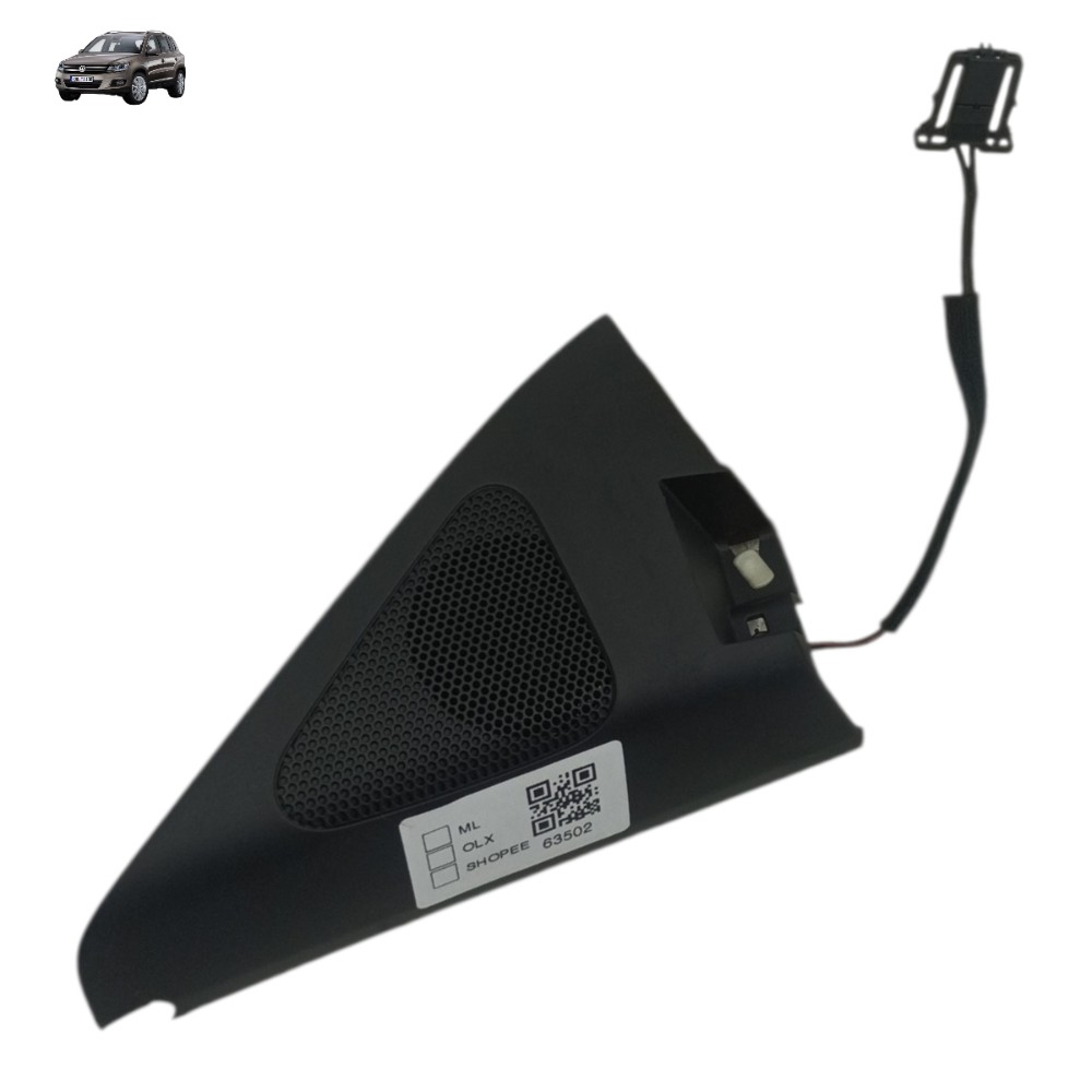 Acabamento Tweeter Esquerdo Vw Tiguan 2011 2012 2013 Preto