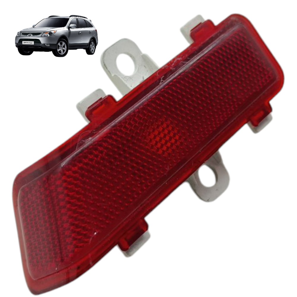Luz Cortesia Porta Traseira Direita Hyundai Veracruz 2008 09 Vermelho 1