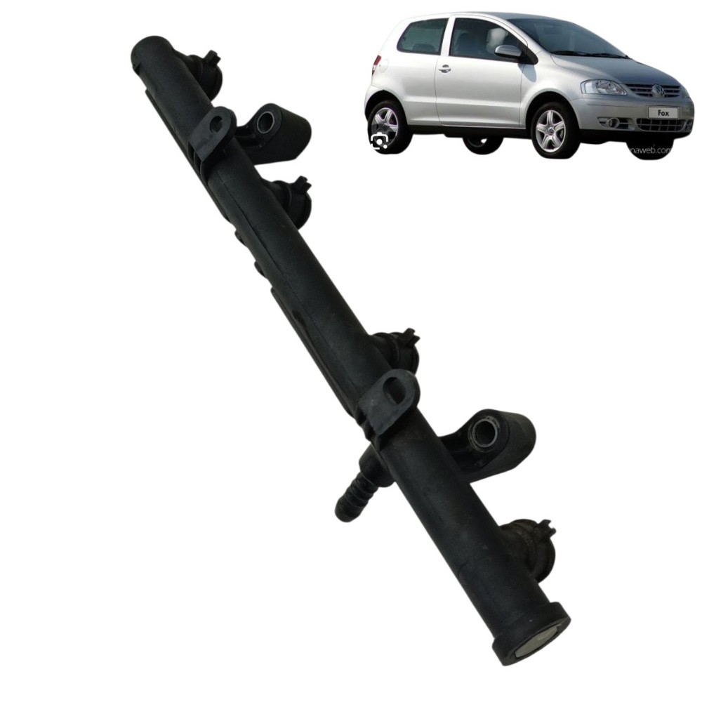 Flauta bico injetor VW Fox gol 1.0 flex ea111 2004 2005 2006