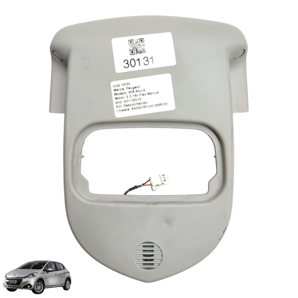 Moldura Luz Teto Dianteira Peugeot 308 2010 2011 2012 2013 1