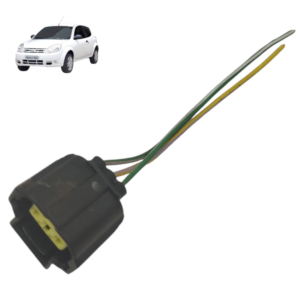 Plug corpo borboleta TBI Ford Ka 1.0 flex Zetec 2008 2009 10 1