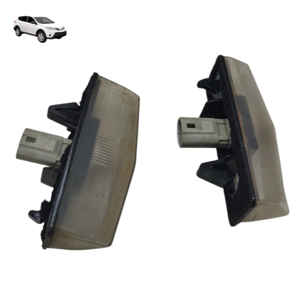 Par luz placa traseira Toyota rav4 2013 2014 2015 2016 1