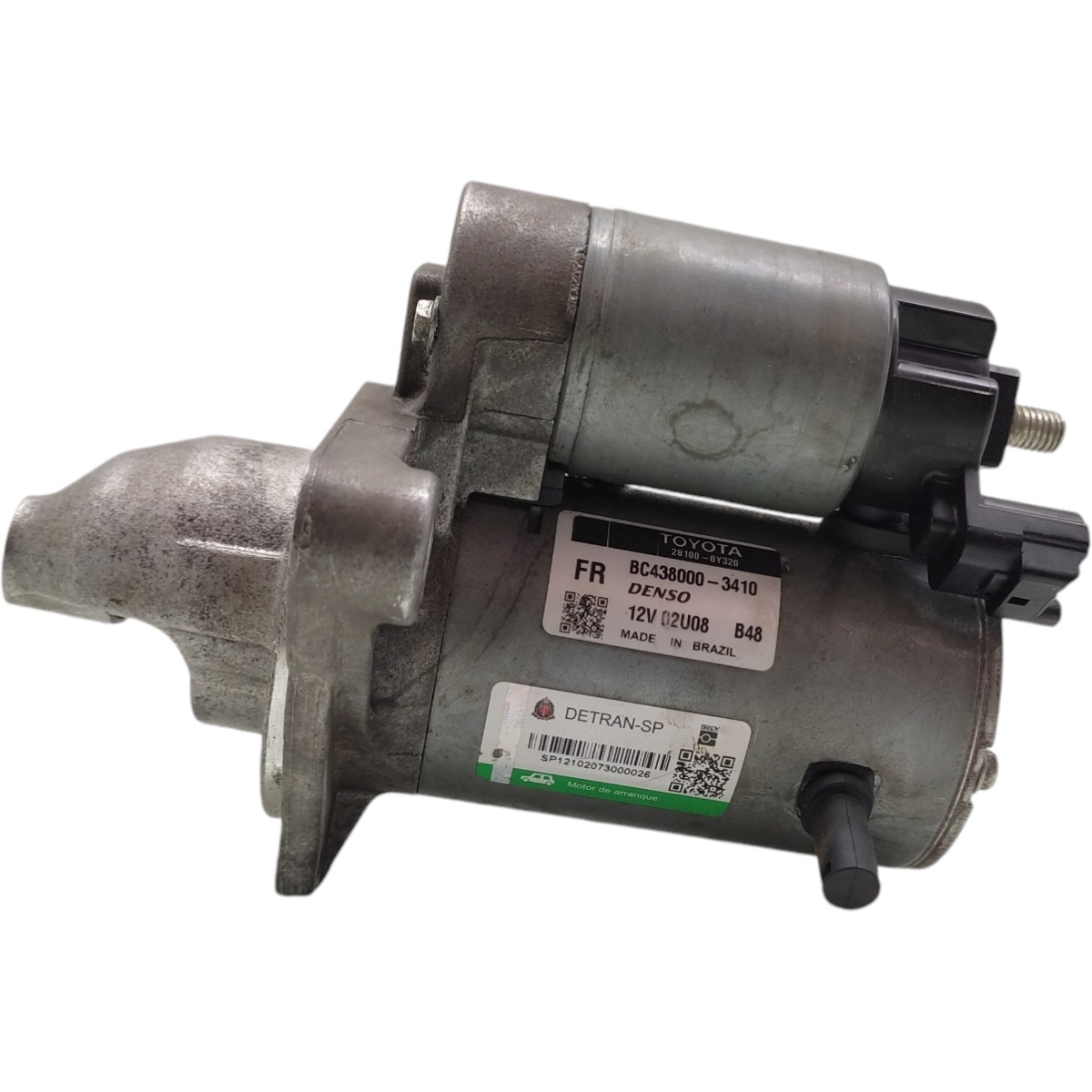 Motor Arranque Partida Toyota Etios 1.5 2018 2019 2020 2021 2