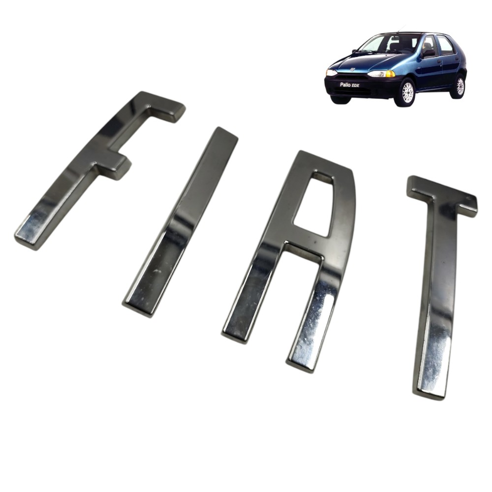 Letra emblema tampa traseira Fiat toro 2025 2024 2023 2022 2