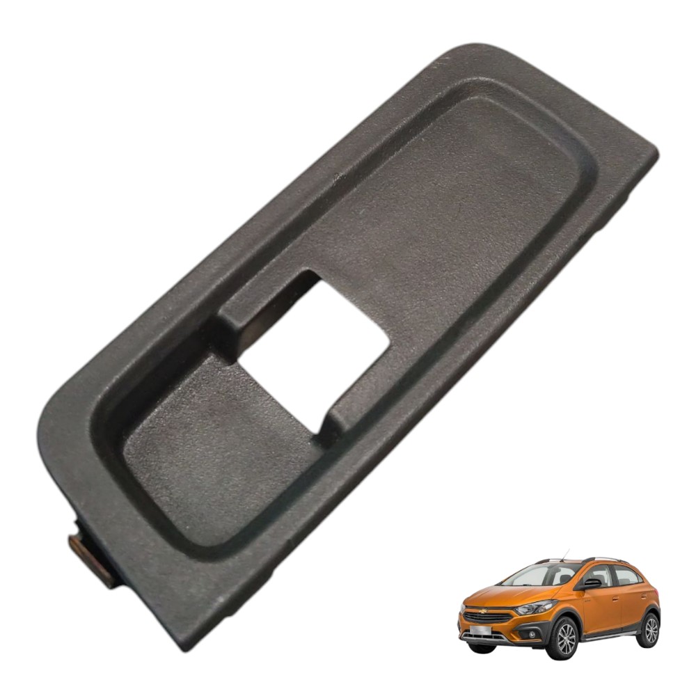 Moldura Botão Vidro Traseiro Direito Gm Onix 2017 2018 2019 1