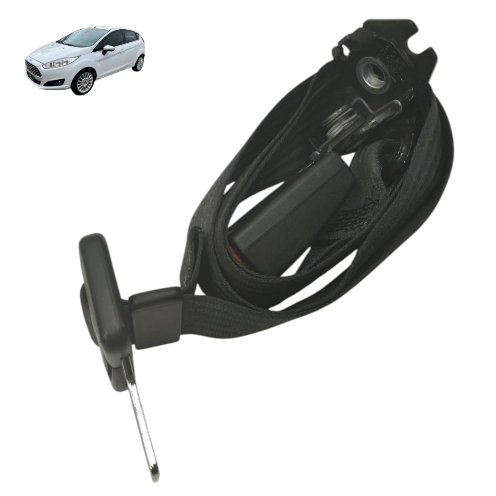 Engate cinto traseiro central esquerdo Ford New Fiesta 2014