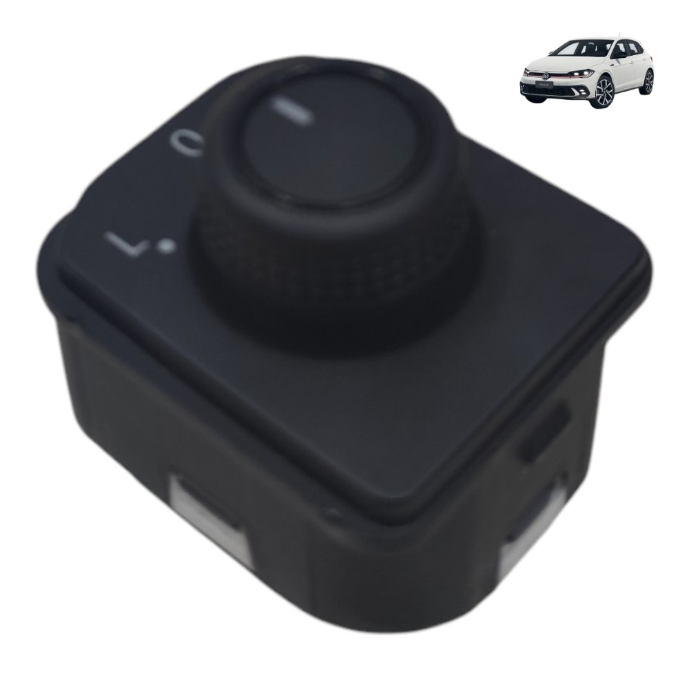 Botão Comando Ajuste Retrovisor Vw Polo Virtus 2026 2025 24