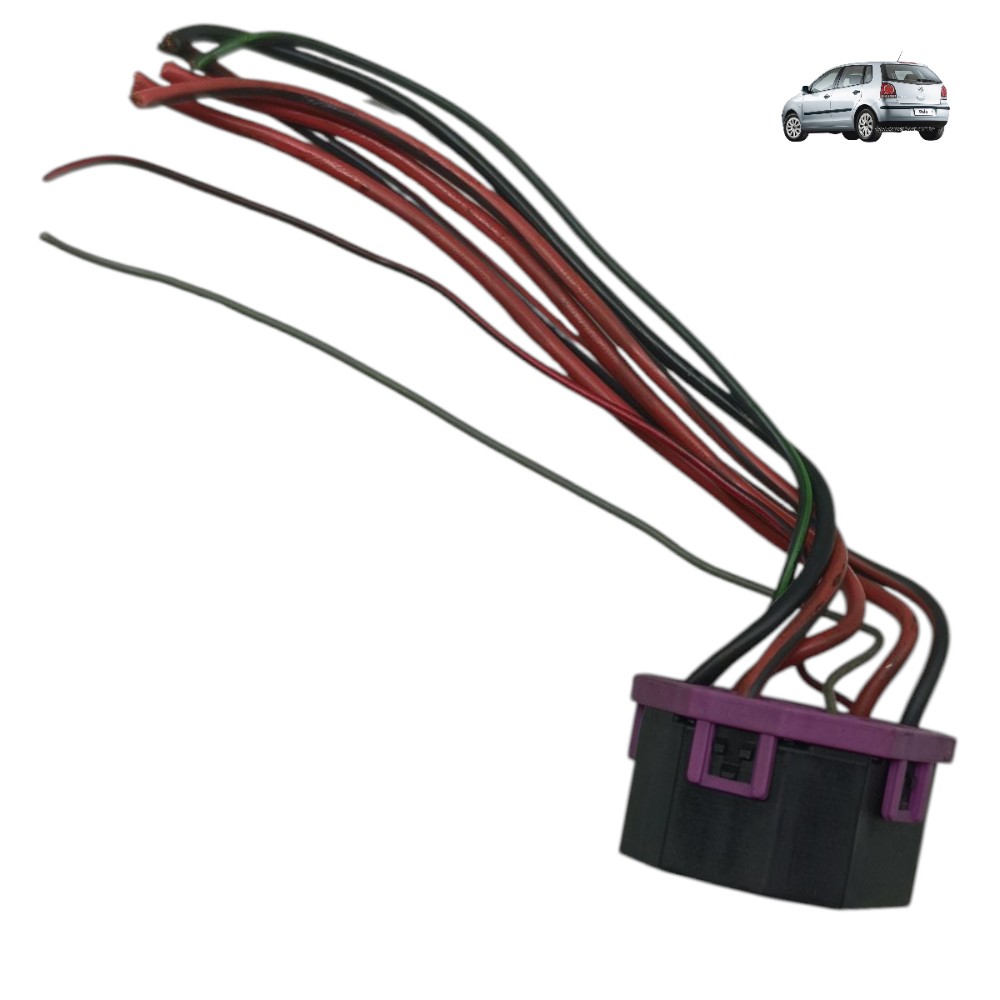 Plug Conector Comutador Ignição Vw Polo 1.6 2007 2008 2009 1