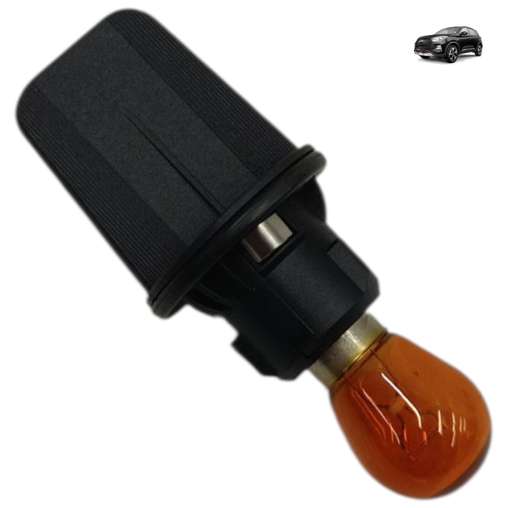 Soquete Pisca Lanterna Chery Tiggo 5x 1.5 2025 2024 2023 – Preto E Amarelo 1