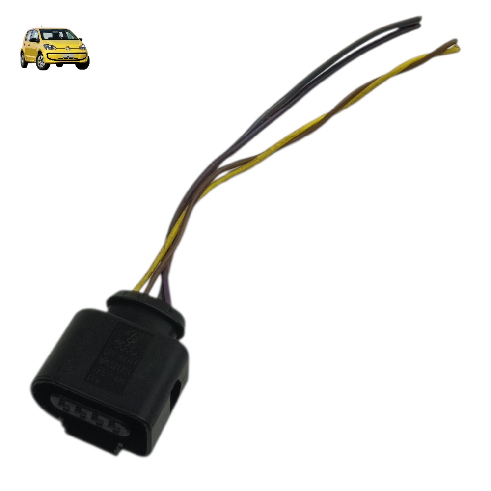 Plug conector sonda lambda pós VW up 1.0 mpi 2015 2016 2017 1