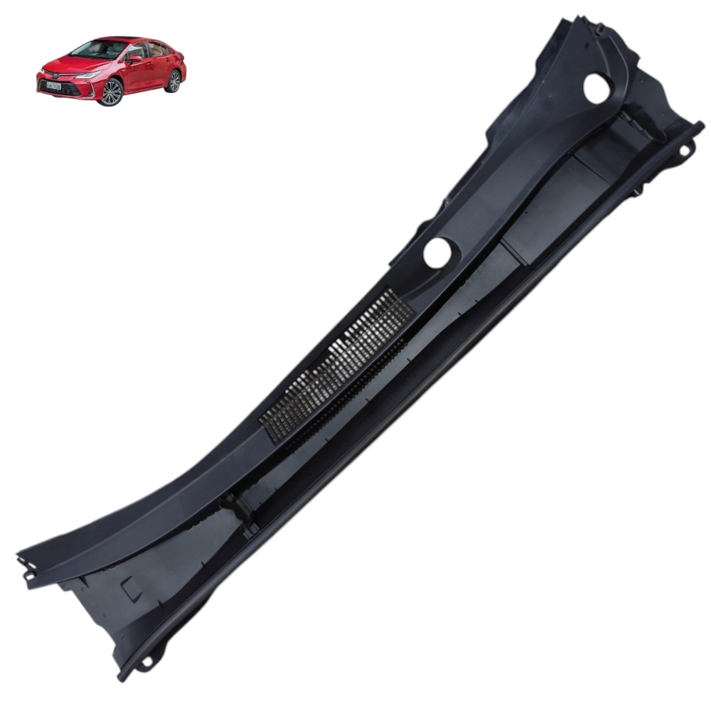 Grade Churrasqueira Parabrisa Toyota Corolla 2020 2021 2022 Preto Plástico