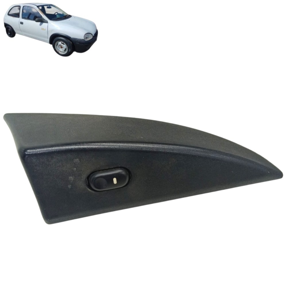 Moldura Botão Vidro Dianteira Direita Gm Corsa 1997 2001