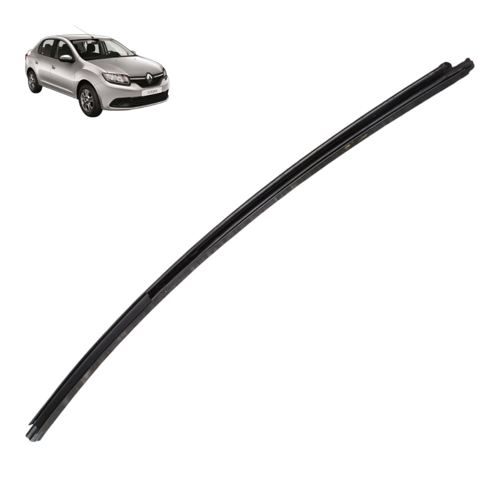 Guia Vidro Porta Traseira Esquerda Renault Logan 2018 2019 Preto 1