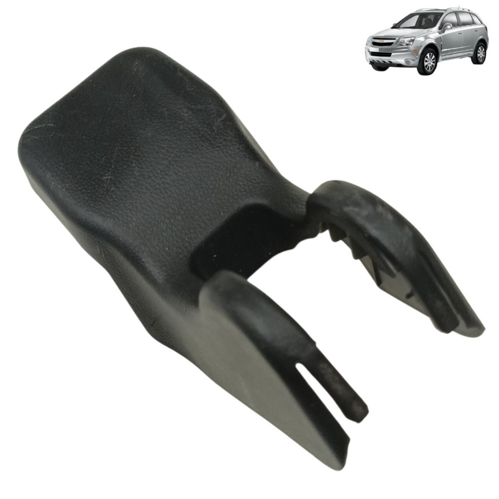 Acabamento Trilho Esquerdo Banco Gm Captiva 2013 2013 Preto