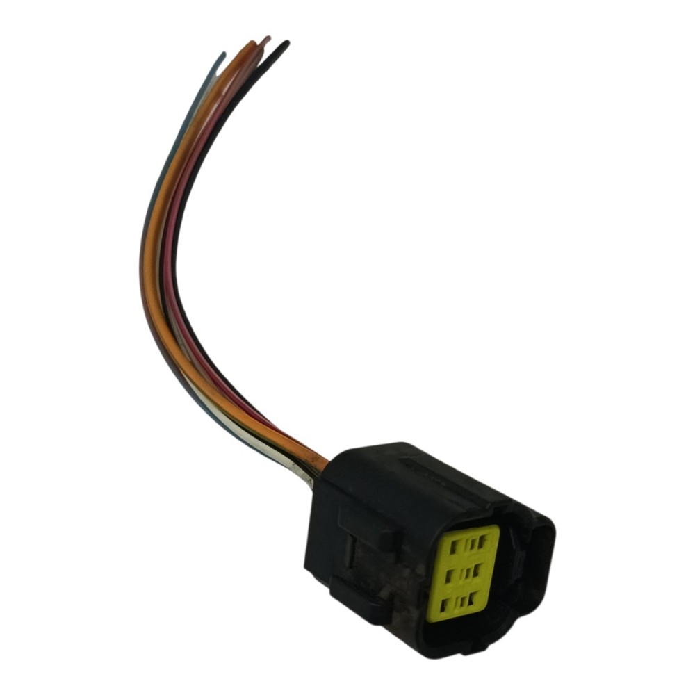 Plug conector fechadura porta dianteira Fiat Uno Vivace 2013