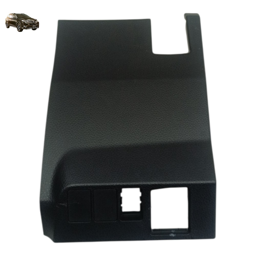 Acabamento Esquerdo Painel Toyota Rav4 2016 2015 2014 2013 Preto Moldado 1