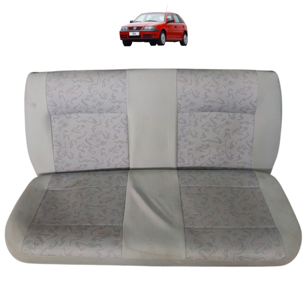 Par encosto banco traseiro vw gol g2 g3 g4 2000 01 4 portas 1