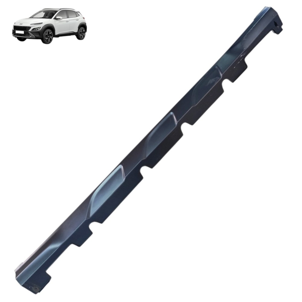 Spoiler Saia Lateral Direita Hyundai Kona 2023 2024 Preto