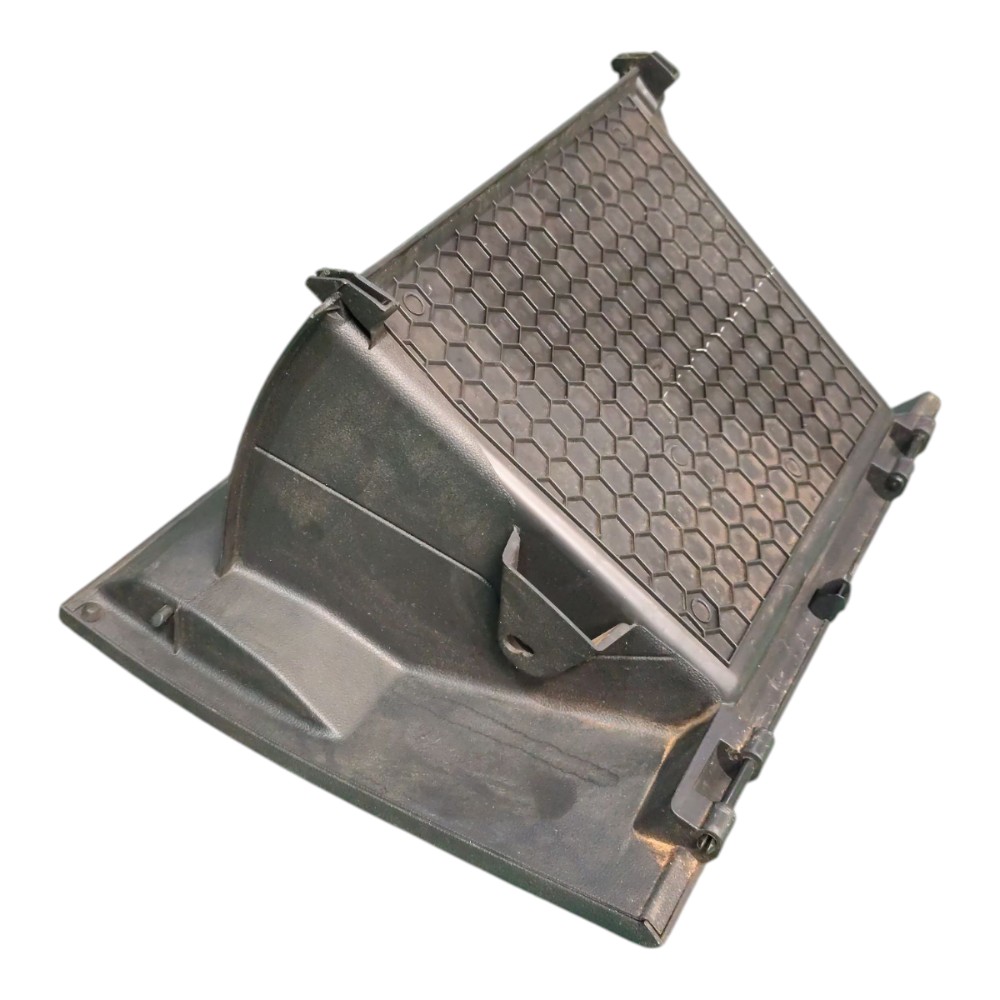 Tampa Porta Luvas Vw Polo 2018 2019 2020 2021 2022 Cor Preto 4