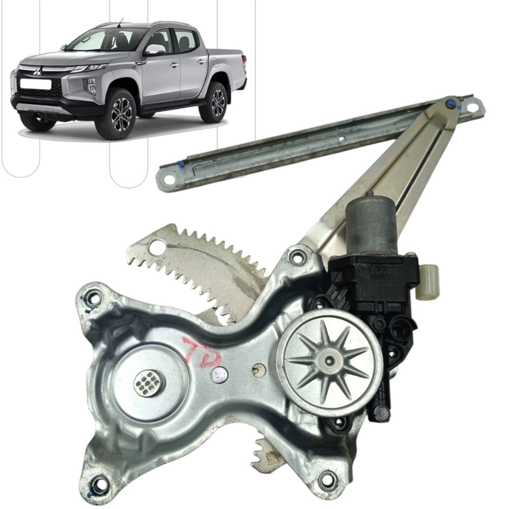 Máquina vidro traseira direita Mitsubishi l200 triton 2024