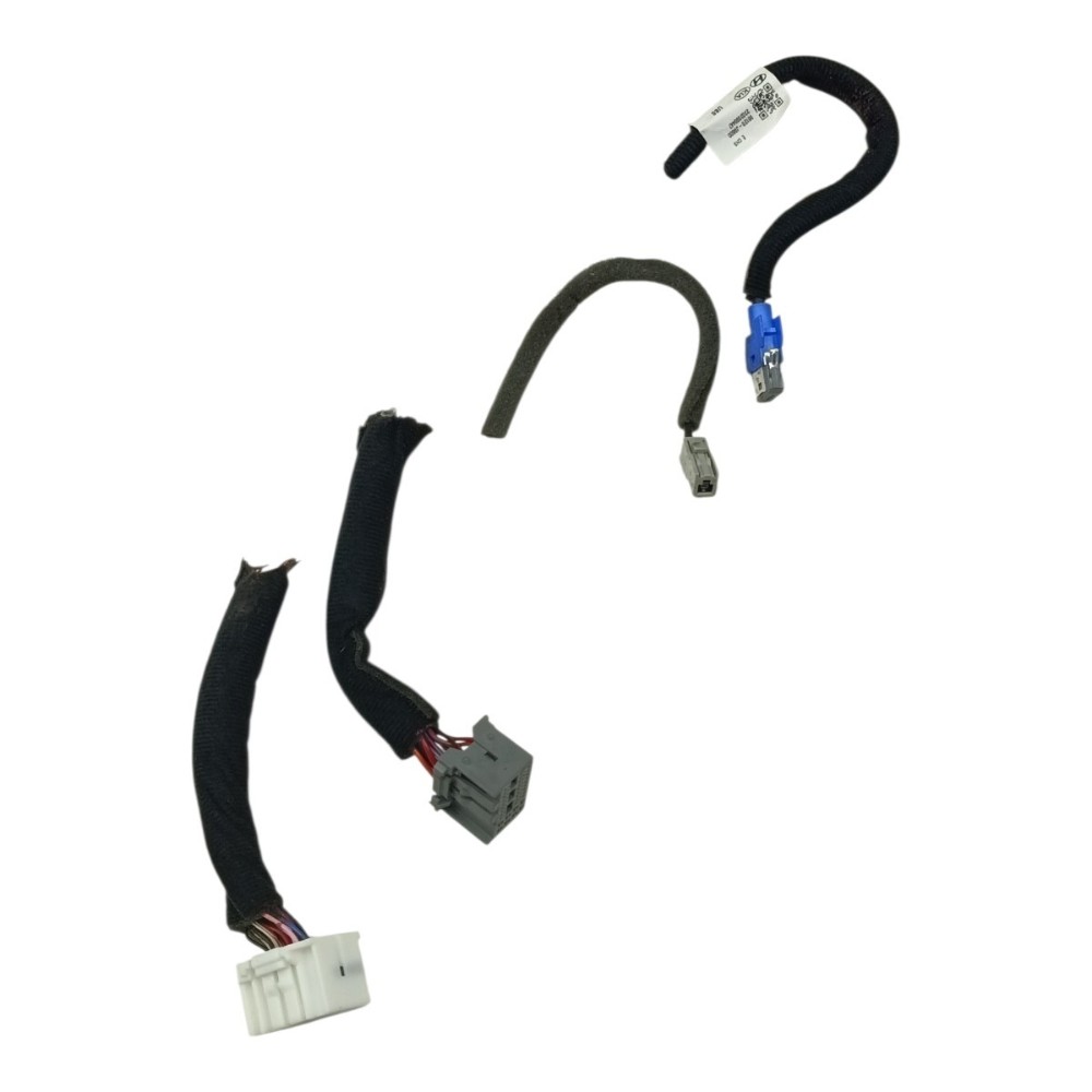 Jogo Plug Conector Tela Multimídia Hyundai Kona 2023 2024