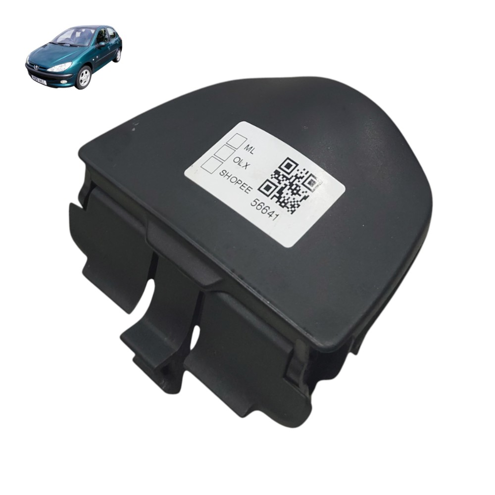 Porta objeto central painel peugeot 206 2001 2002 2003 2004 1