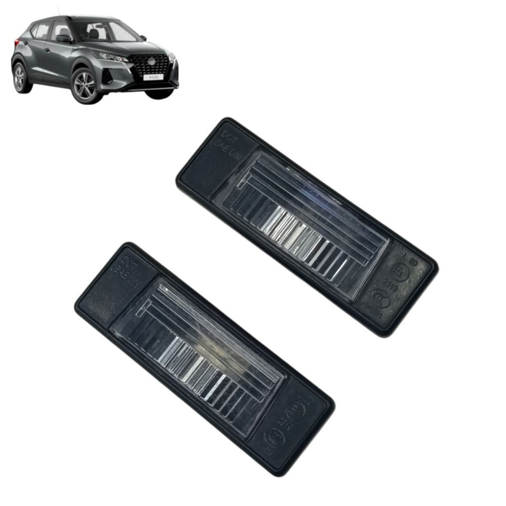 Par Luz Placa Nissan Kicks 2024 2023 2022 2021