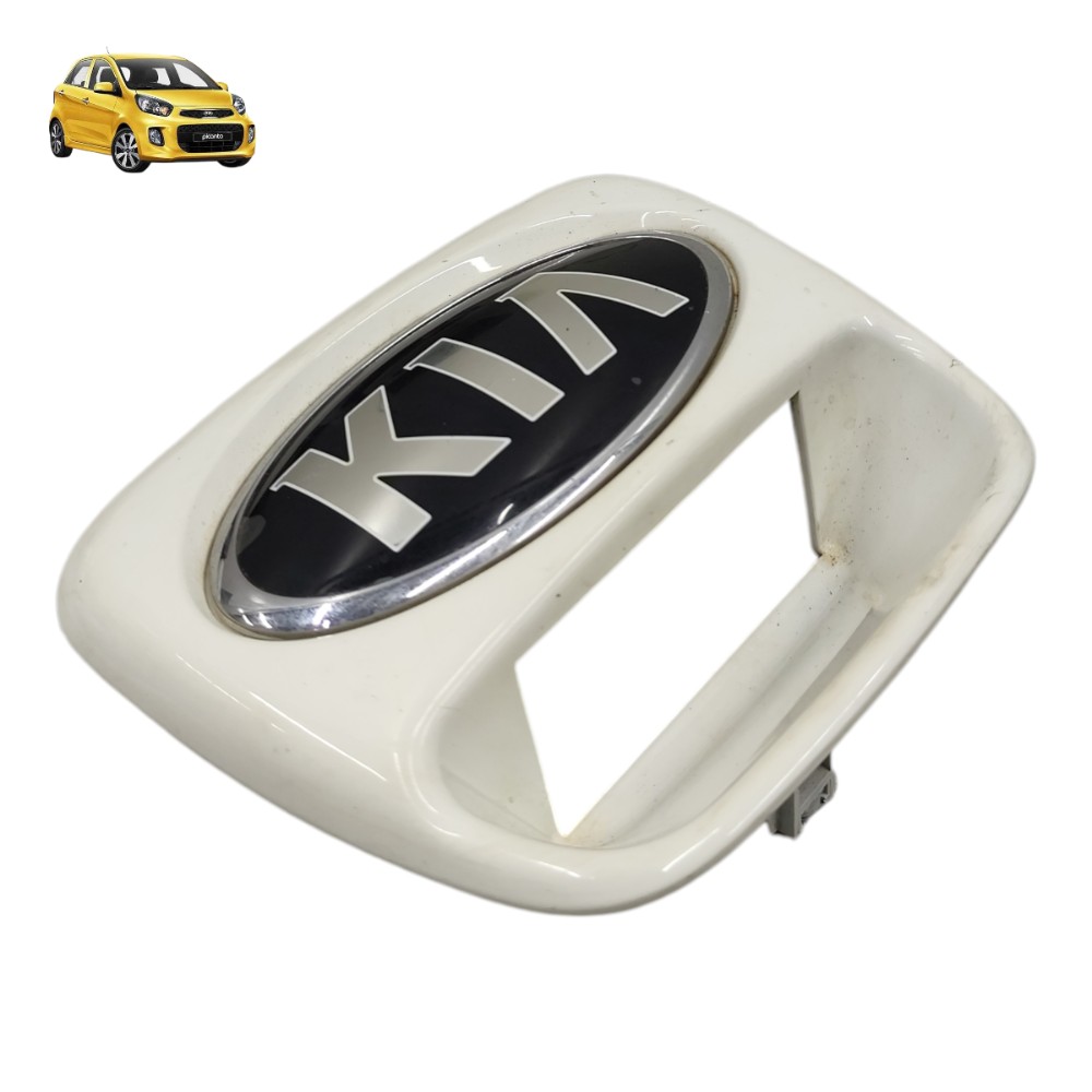 Moldura maçaneta tampa traseira Kia picanto 2012 2013 2014 1